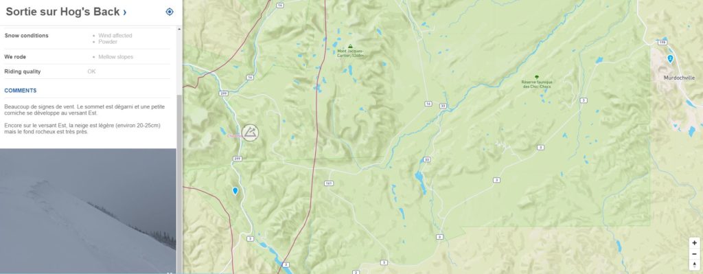 carte de l'outil MIN Camille Fournier