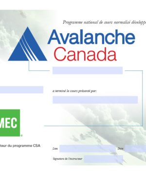 Fournisseur - Certificat CSA FR