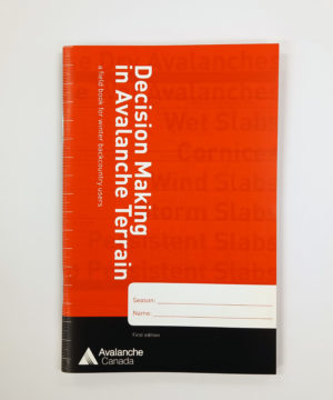 Decision making in avalanche terrain - 1st edition