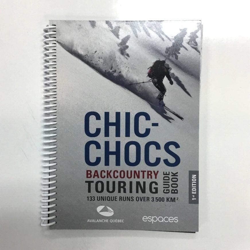Chic-Chocs Backcountry Touring Guidebook (English version)