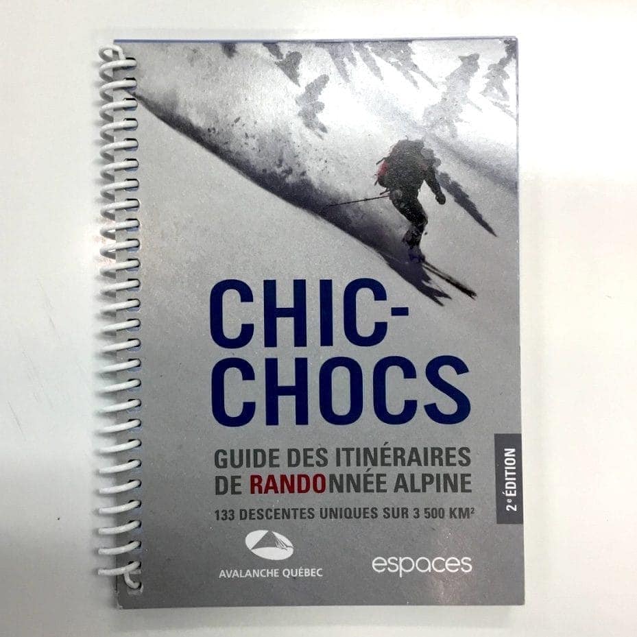 Livre-guide des Chic-Chocs (français)