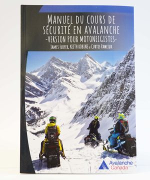 Manuel avalanche motoneigiste