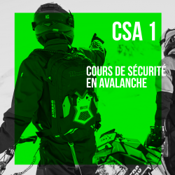 Cours avalanche pour motoneigistes