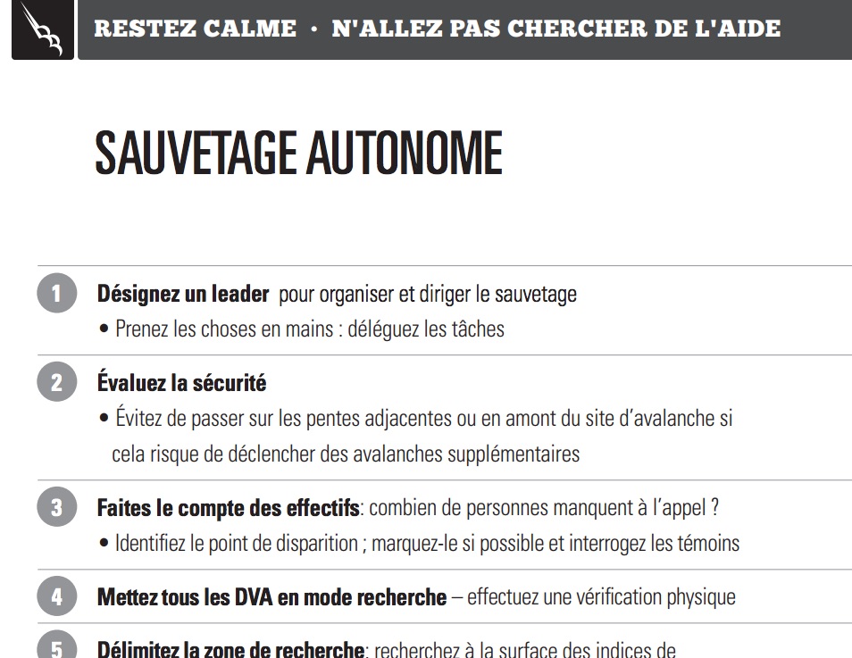 Fournisseur - Carte Companion rescue EN